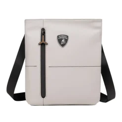 Automobili Lamborghini - Bodybag - Grey - Made in Italy - Luxury Exclusive Collection - Avvenice