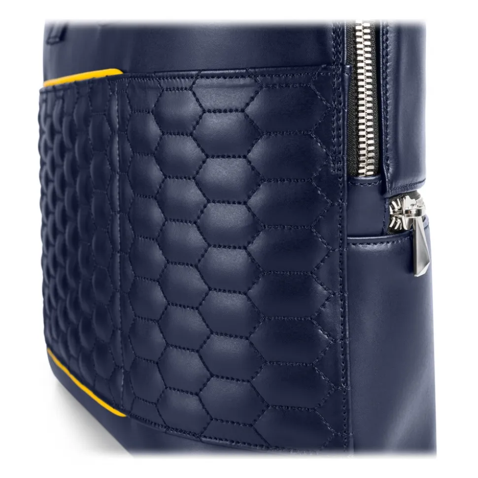 Automobili Lamborghini - Briefcase - Blue - Made in Italy - Luxury Exclusive Collection - Avvenice