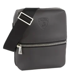 Automobili Lamborghini - Small Bodybag - Grey - Made in Italy - Luxury Exclusive Collection - Avvenice