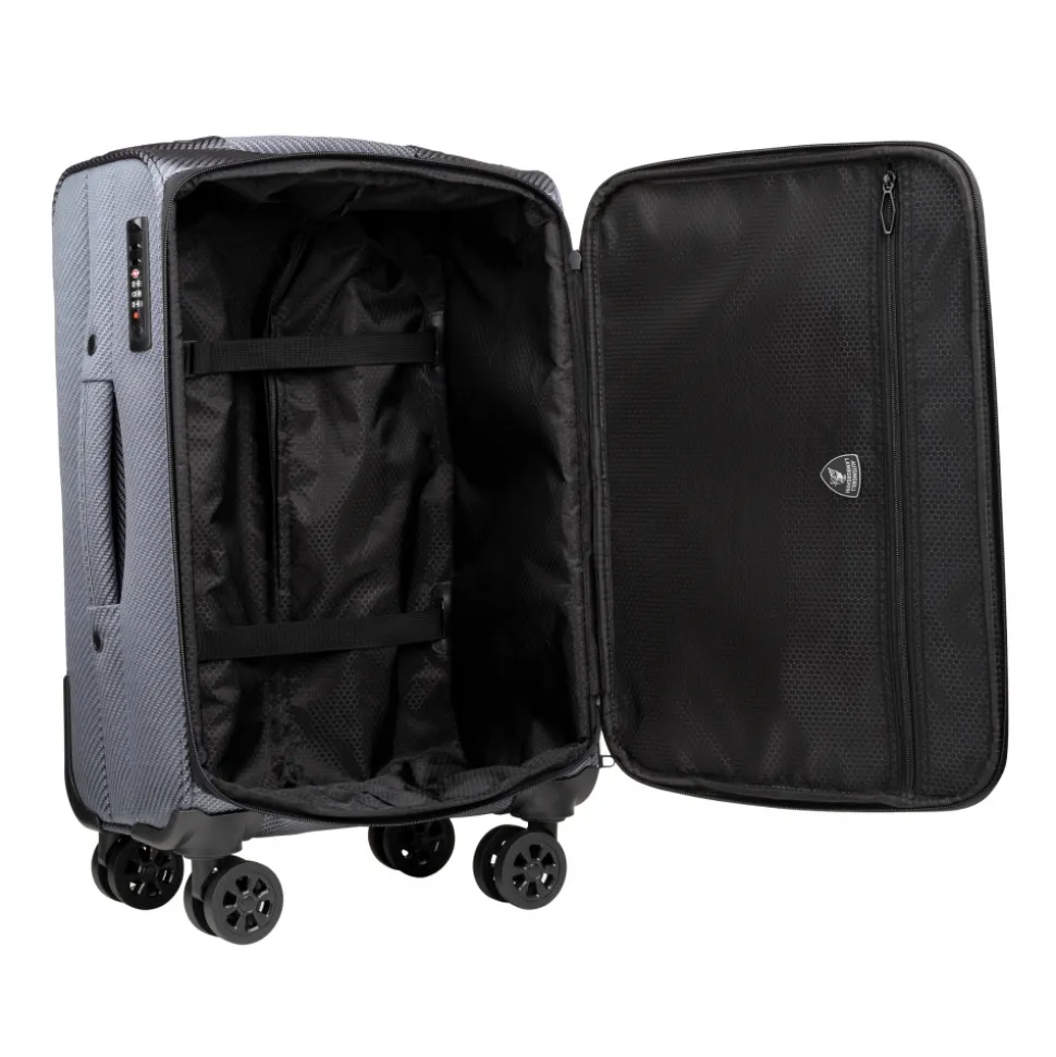 Automobili Lamborghini - Trolley - Black - Made in Italy - Luxury Exclusive Collection - Avvenice