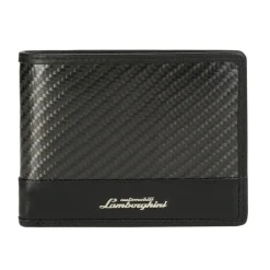 Automobili Lamborghini - Wallet - Black - Made in Italy - Luxury Exclusive Collection - Avvenice