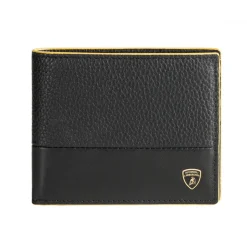 Automobili Lamborghini - Wallet - Black - Made in Italy - Luxury Exclusive Collection - Avvenice