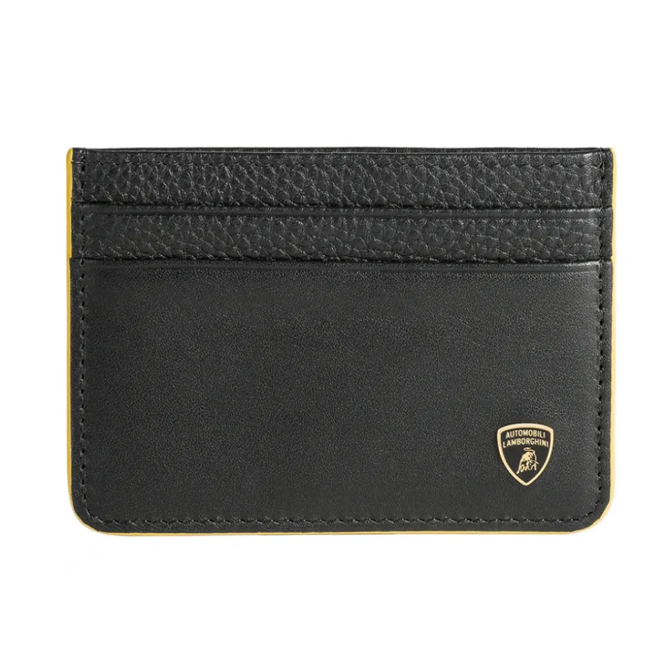 Automobili Lamborghini - Wallet - Black - Made in Italy - Luxury Exclusive Collection - Avvenice