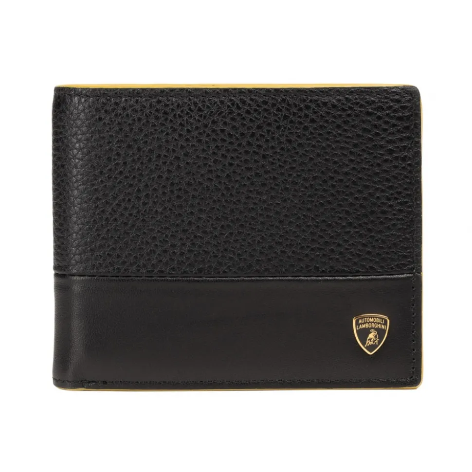 Automobili Lamborghini - Wallet - Black - Made in Italy - Luxury Exclusive Collection - Avvenice
