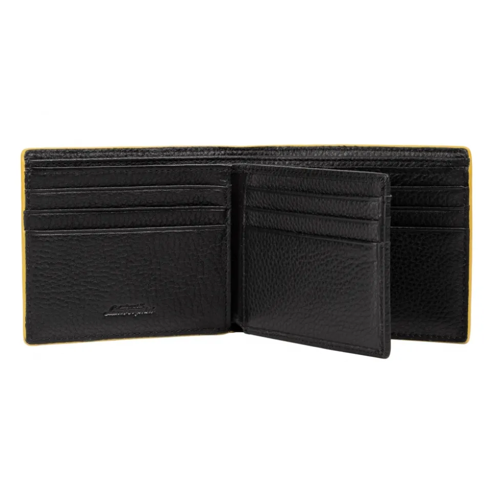 Automobili Lamborghini - Wallet - Black - Made in Italy - Luxury Exclusive Collection - Avvenice