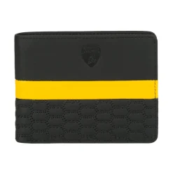 Automobili Lamborghini - Wallet - Black - Made in Italy - Luxury Exclusive Collection - Avvenice