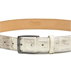 Avvenice - Astrea - Crocodile Belt - Himalaya - Handmade in Italy - Exclusive Luxury Collection - Avvenice