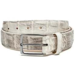 Avvenice - Astrea - Crocodile Belt - Himalaya - Handmade in Italy - Exclusive Luxury Collection - Avvenice