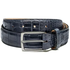 Avvenice - Astrea - Crocodile Belt - Blue - Handmade in Italy - Exclusive Luxury Collection - Avvenice