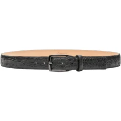 Avvenice - Astrea - Crocodile Belt - Anthracite - Handmade in Italy - Exclusive Luxury Collection - Avvenice