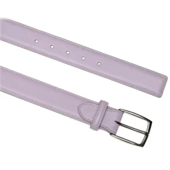 Avvenice - Astrea - Premium Leather Belt - Lilac - Handmade in Italy - Exclusive Luxury Collection - Avvenice