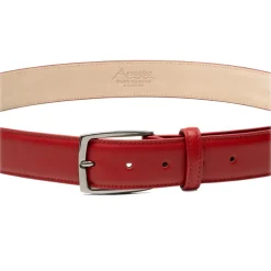 Avvenice - Astrea - Premium Leather Belt - Red - Handmade in Italy - Exclusive Luxury Collection - Avvenice