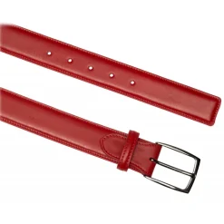 Avvenice - Astrea - Premium Leather Belt - Red - Handmade in Italy - Exclusive Luxury Collection - Avvenice