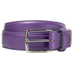 Avvenice - Astrea - Premium Leather Belt - Purple - Handmade in Italy - Exclusive Luxury Collection - Avvenice
