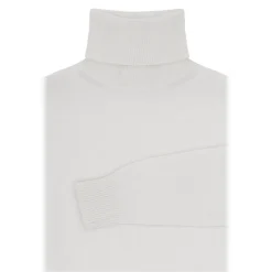 Avvenice - Athus - Man Loro Piana Cashmere Turtleneck Sweater - White - Knitwear - Luxury Exclusive Collection - Avvenice