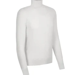 Avvenice - Athus - Man Loro Piana Cashmere Turtleneck Sweater - White - Knitwear - Luxury Exclusive Collection - Avvenice