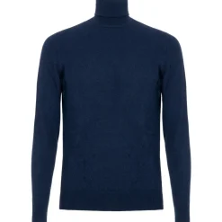 Avvenice - Athus - Man Loro Piana Cashmere Turtleneck Sweater - Blue - Knitwear - Luxury Exclusive Collection - Avvenice
