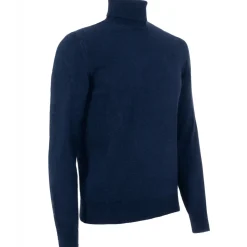 Avvenice - Athus - Man Loro Piana Cashmere Turtleneck Sweater - Blue - Knitwear - Luxury Exclusive Collection - Avvenice