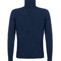 Avvenice - Athus - Man Loro Piana Cashmere Turtleneck Sweater - Blue - Knitwear - Luxury Exclusive Collection - Avvenice