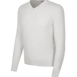 Avvenice - Athus - Man Loro Piana Cashmere V-Neck Sweater - White - Knitwear - Luxury Exclusive Collection - Avvenice