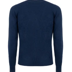 Avvenice - Athus - Man Loro Piana Cashmere V-Neck Sweater - Blue - Knitwear - Luxury Exclusive Collection - Avvenice