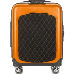 Avvenice - Aura - Aluminum and Carbon Fiber Trolley - Orange - Handmade in Italy - Exclusive Luxury Collection - Avvenice