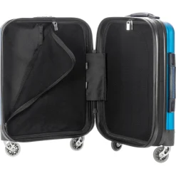 Avvenice - Aura - Aluminum and Carbon Fiber Trolley - Light Blue - Handmade in Italy - Exclusive Luxury Collection - Avvenice