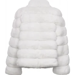 Avvenice - Camille - Chinchilla Jacket - Black & White - Furs - Coats - Luxury Exclusive Collection - Avvenice