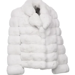 Avvenice - Camille - Chinchilla Jacket - Black & White - Furs - Coats - Luxury Exclusive Collection - Avvenice