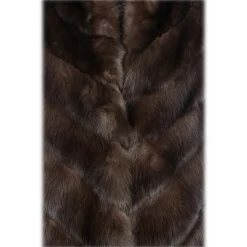 Avvenice - Charlotte - Sable Coat - Waistcoat - Furs - Coats - Luxury Exclusive Collection - Avvenice