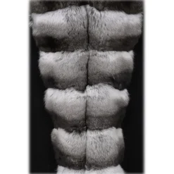 Avvenice - Claire - Cashmere and Chinchilla Cape - Loro Piana Cashmere - Furs - Coats - Luxury Exclusive Collection - Avvenice