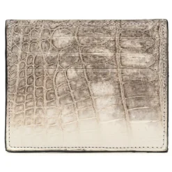 Avvenice - Crocodile Credit Card Holder - Himalaya Fuchsia - Handmade in Italy - Exclusive Luxury Collection - Avvenice