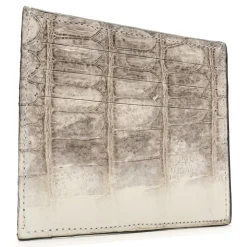 Avvenice - Crocodile Credit Card Holder - Himalaya Fuchsia - Handmade in Italy - Exclusive Luxury Collection - Avvenice