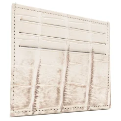 Avvenice - Crocodile Credit Card Holder - Himalaya - Handmade in Italy - Exclusive Luxury Collection - Avvenice