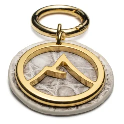 Avvenice - Crocodile Pendant - Himalaya - Keychain - Handmade in Italy - Exclusive Luxury Collection - Avvenice