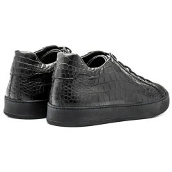 Avvenice - Crocodile Sneakers - Black - Handmade in Italy - Exclusive Luxury Collection - Avvenice