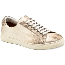 Avvenice - Crocodile Sneakers - Himalaya - Handmade in Italy - Exclusive Luxury Collection - Avvenice