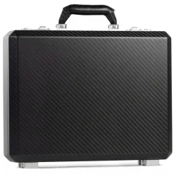 Avvenice - Evo - Watch Case - Carbon Fiber Briefcase - Black - Handmade in Italy - Exclusive Luxury Collection - Avvenice