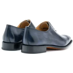 Avvenice - Fine Leather Oxfords - Blue - Shoes - Handmade in Italy - Exclusive Luxury Collection - Avvenice