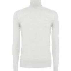 Avvenice - Finis - Man Loro Piana Extrafine Cashmere Turtleneck Sweater - White - Knitwear - Luxury Exclusive Collection - Avvenice
