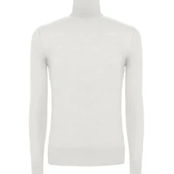 Avvenice - Finis - Man Loro Piana Extrafine Cashmere Turtleneck Sweater - White - Knitwear - Luxury Exclusive Collection - Avvenice