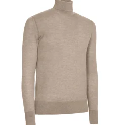 Avvenice - Finis - Man Loro Piana Extrafine Cashmere Turtleneck Sweater - Tundra - Knitwear - Luxury Exclusive Collection - Avvenice