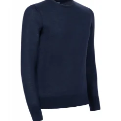Avvenice - Finis - Man Loro Piana Extrafine Cashmere Crew Neck Sweater - Blue - Knitwear - Luxury Exclusive Collection - Avvenice