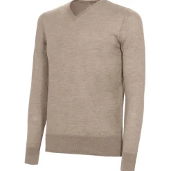 Avvenice - Finis - Man Loro Piana Extrafine Cashmere V-Neck Sweater - Tundra - Knitwear - Luxury Exclusive Collection - Avvenice