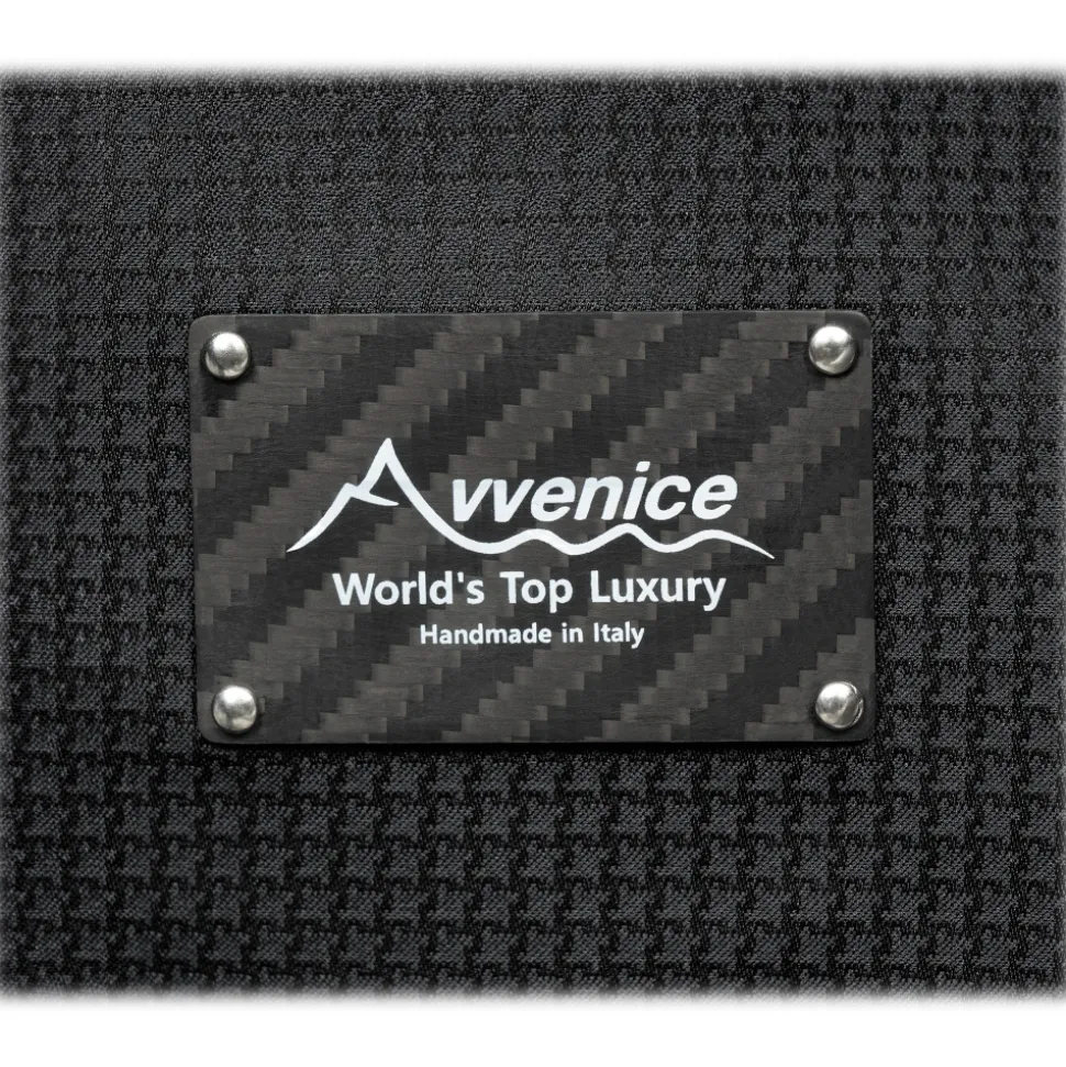 Avvenice - Fit - Carbon Fiber Bag - Black - Handmade in Italy - Exclusive Luxury Collection - Avvenice