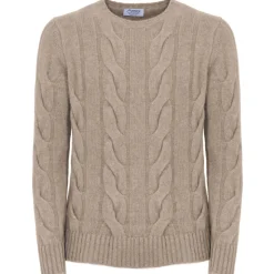 Avvenice - Heaven - Man Loro Piana Cashmere Sweater - Tundra - Knitwear - Luxury Exclusive Collection - Avvenice