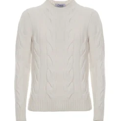 Avvenice - Heaven - Man Loro Piana Cashmere Sweater - White - Knitwear - Luxury Exclusive Collection - Avvenice