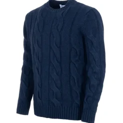 Avvenice - Heaven - Man Loro Piana Cashmere Sweater - Blue - Knitwear - Luxury Exclusive Collection - Avvenice