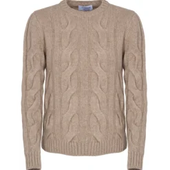 Avvenice - Heaven - Woman Loro Piana Cashmere Sweater - Tundra - Knitwear - Luxury Exclusive Collection - Avvenice