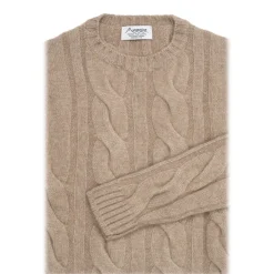 Avvenice - Heaven - Woman Loro Piana Cashmere Sweater - Tundra - Knitwear - Luxury Exclusive Collection - Avvenice